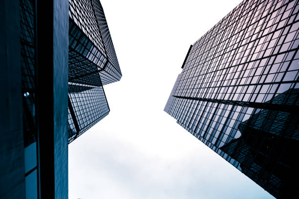 istock Modern office building detail, glass surface 925560886