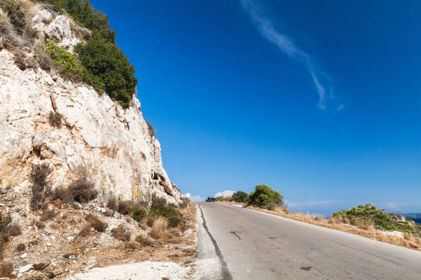 istock Summer landscape with mountain road 925561824