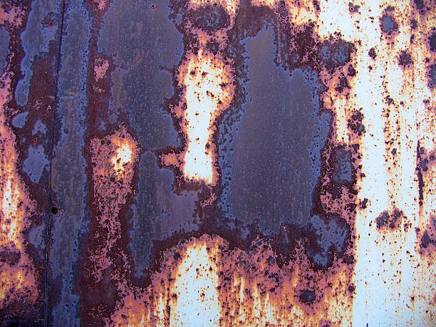 rusty hintergrund - corrodet stock-fotos und bilder