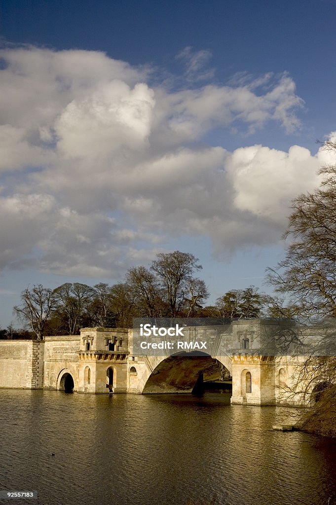 Ponte de Blenheim - Royalty-free Palácio de Blenheim Foto de stock