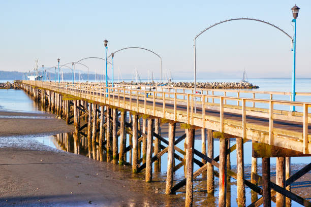 Historic Pier in White Rock, British Columbia, Canada