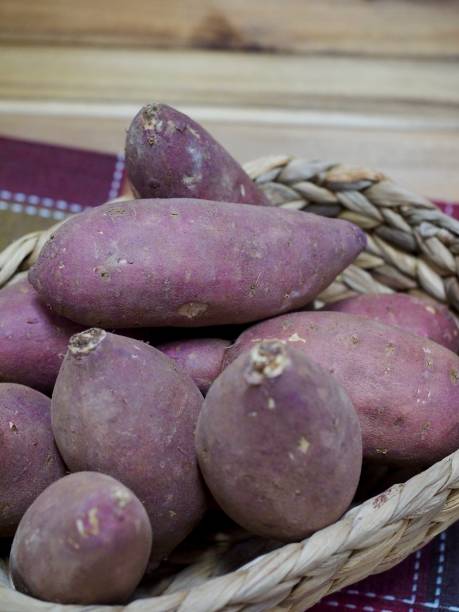 istock Sweet potatoes in a basket 925577860
