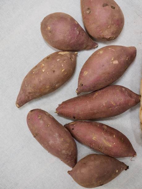 istock Sweet potatoes in a basket 925577902