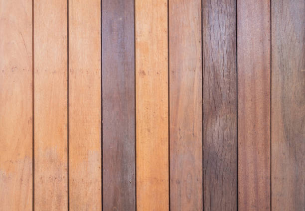 istock Old wood board at the wall texture background 925582602