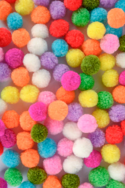 istock A colorful of Pom Pom background 925590898