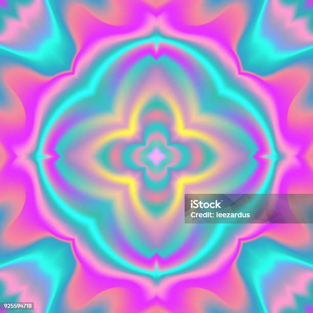 Rainbow Colors Abstract Vector Background Holographic Effect Seamless ...