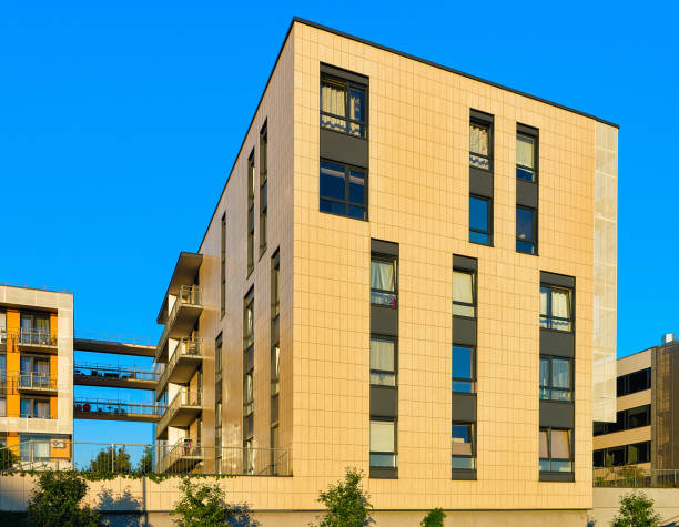 istock Modern apartment residential building Vilnius 925616332