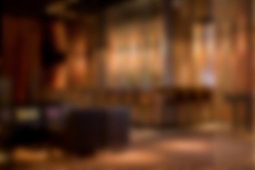 Blurred Commercial Space Interior