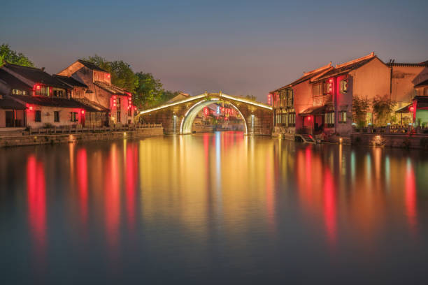 istock Ancient buildings in Wuxi China 925619252