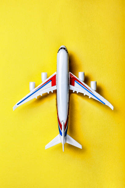 istock minimalism, travel, journey by plane, plane, model,, Trip by air 925623748