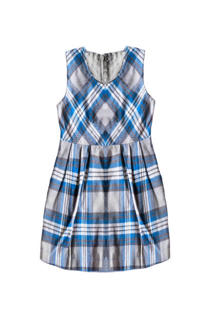 istock Tartan dress isolated 925627854