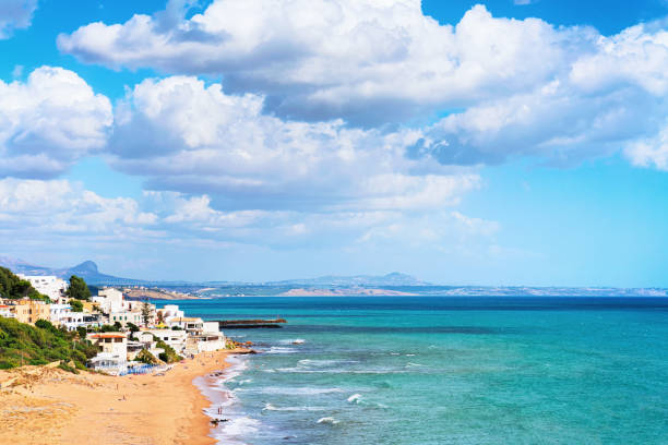 istock Cityscape with Mediterranean Sea in Selinunte 925635754