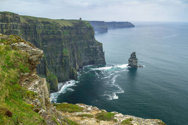 istock Cliffs of Moher in Ireland at cloudy day 925641168