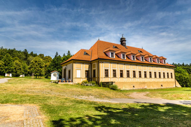 istock Baroque Monastery-Skalka,Mnisek Pod Brdy,Czech Rep 925648016