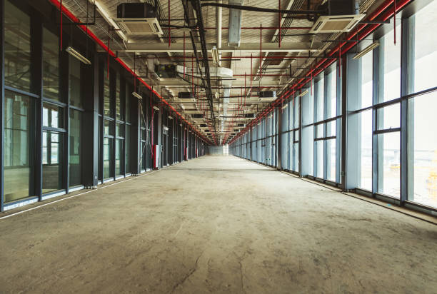 istock empty corridor of an unfinished office building 925651468