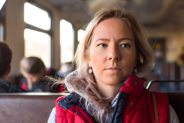 istock Woman traveling by train 925660248