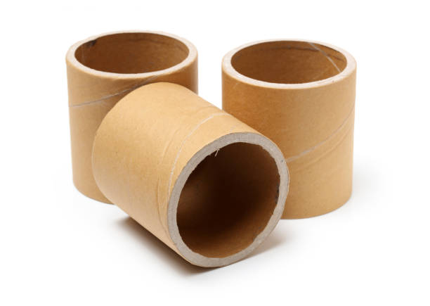 istock Paper tube  on a white background 925664110