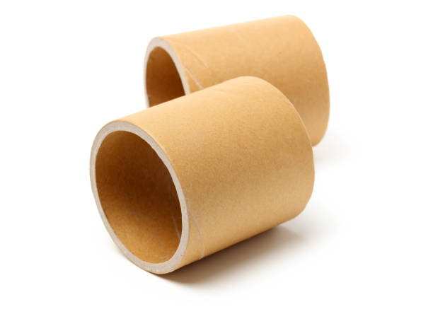 istock Paper tube  on a white background 925664442
