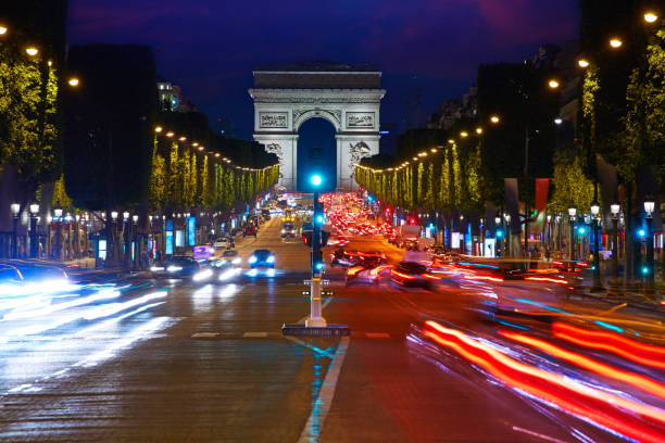 istock Arc de Triomphe in Paris Arch of Triumph 925667828