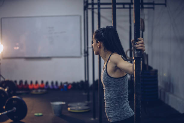 istock Woman in gym 925667950