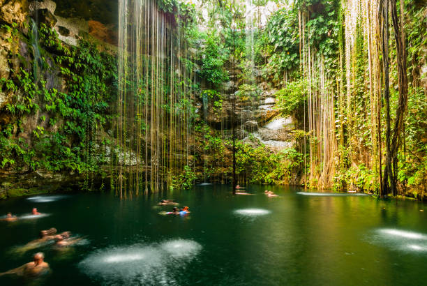 Cenote Ik Kil au Mexique - Photo