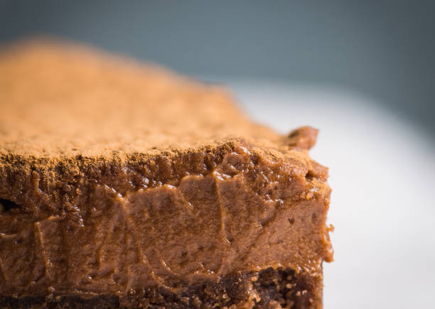 istock Tasty chocolate cheesecake on the rustic background 925685206