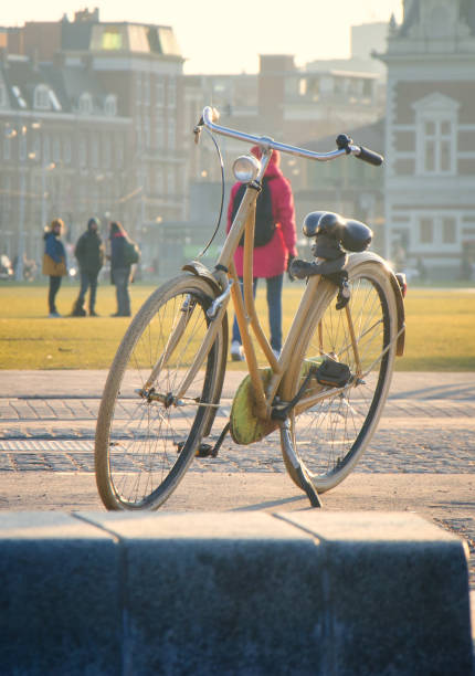 istock View of the classial bicycle 925686036