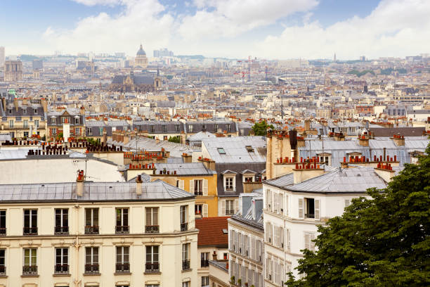 istock Paris skyline aerial from Montmartre 925689500