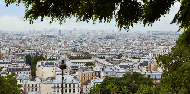 istock Paris skyline aerial from Montmartre 925689944