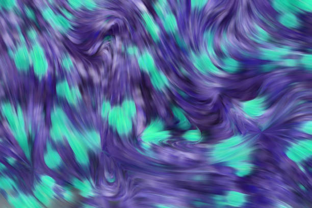 istock Art abstract futuristic light pattern, blurred color background 925690960