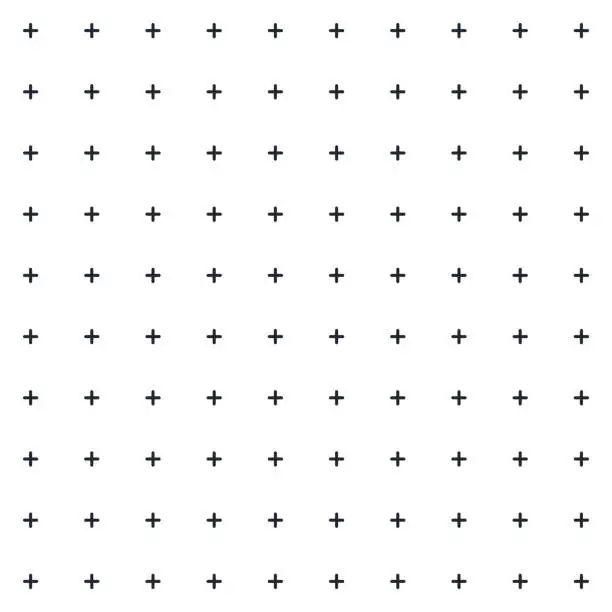 Vector illustration of monochrome mini plus cross symbol seamless pattern, background, texture, wallpaper, banner, label, vector design