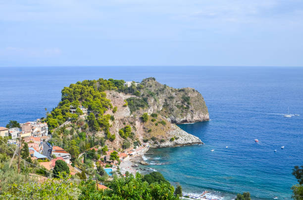 istock Beautiful Sicilian lanscape with sea shore 925727350