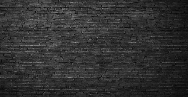 istock black wall of bricks, high quality background for design solutions 925731968