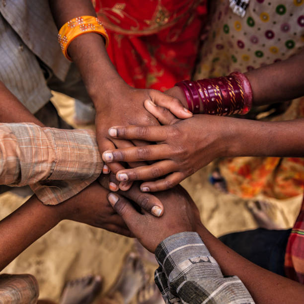 istock Unity of Indian children, Asia 925734048