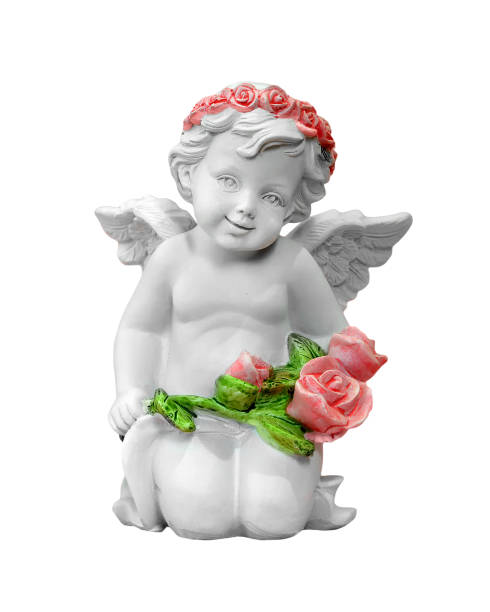 istock Guardian angel  isolated on white background 925737168