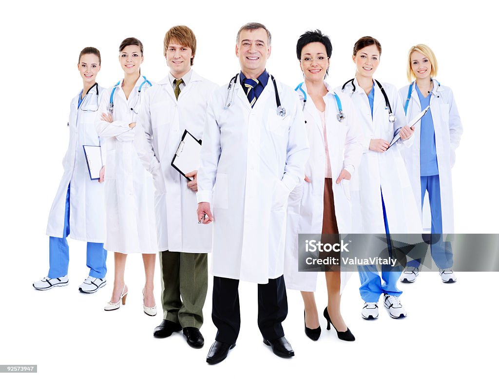 Feliz bem sucedida Equipe de médicos - Royalty-free Amizade Foto de stock