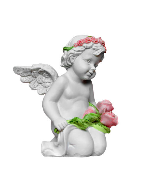 istock Guardian angel isolated on white 925749568