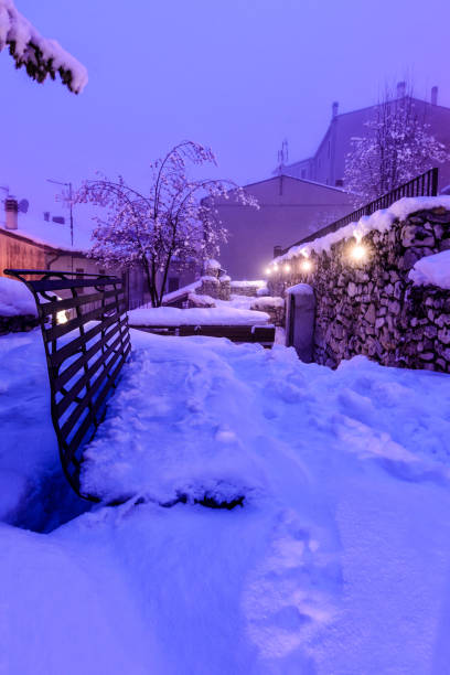 istock Snowy Little Village 925752888