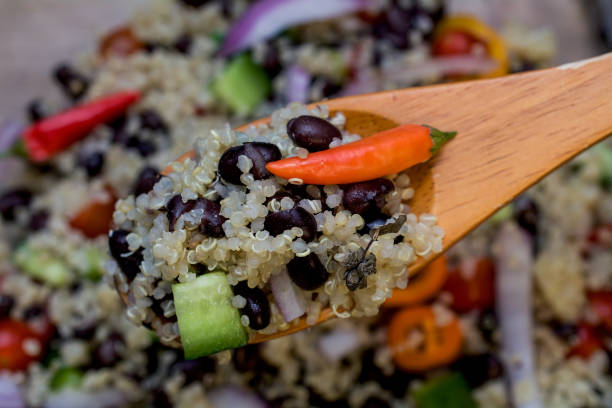 istock Quinoa and black bean salad for weight loss 925759710
