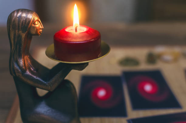 Cartes de tarot. Lecture future. - Photo