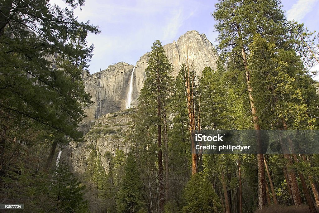 Yosemite Falls-poziomej - Zbiór zdjęć royalty-free (Park Narodowy Yosemite)