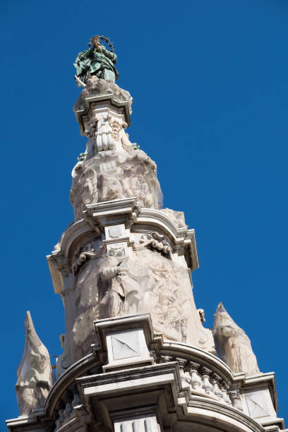 istock Obelisk in Naples, Italy 925782688
