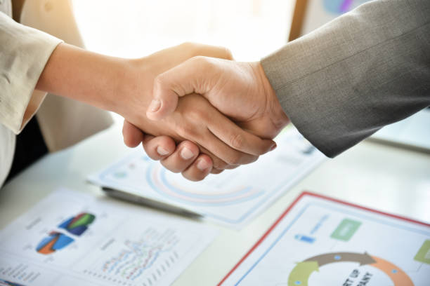 istock Business Handshake at meeting. 925795368