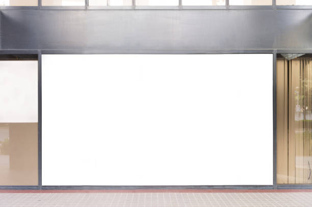 istock Shop Boutique Store Front with Big Window and Place for Name 925815806
