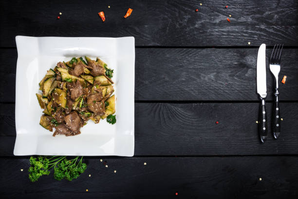 istock Chinese meat salad with cucumber 925826784