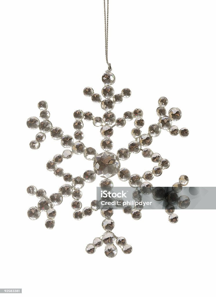 Bola de Árvore de Natal estrelada - Royalty-free Bola de Árvore de Natal Foto de stock