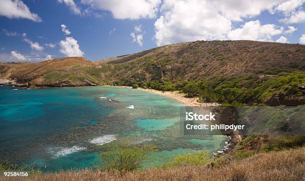 Hanauma Bay Hawaii - Fotografie stock e altre immagini di Acqua - Acqua, Ambientazione esterna, Baia