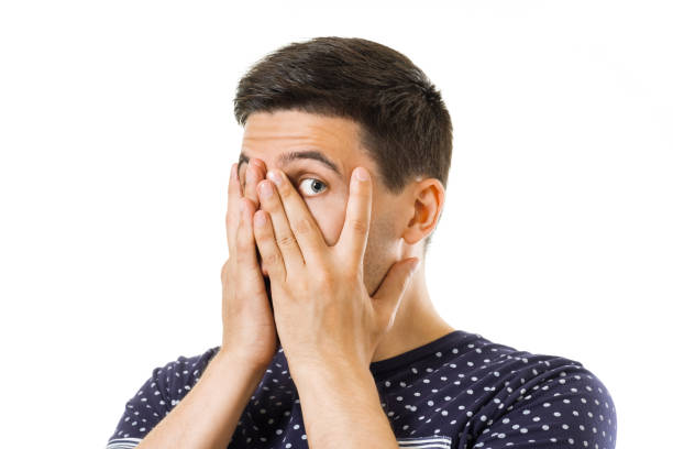 istock Facial expression of cheerful young guy 925856756
