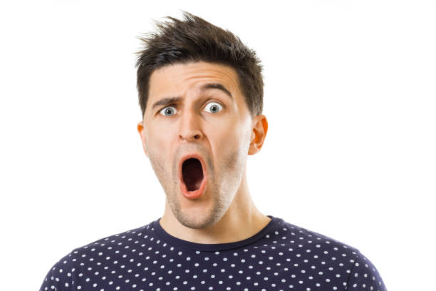istock Facial expression of cheerful young guy 925856790