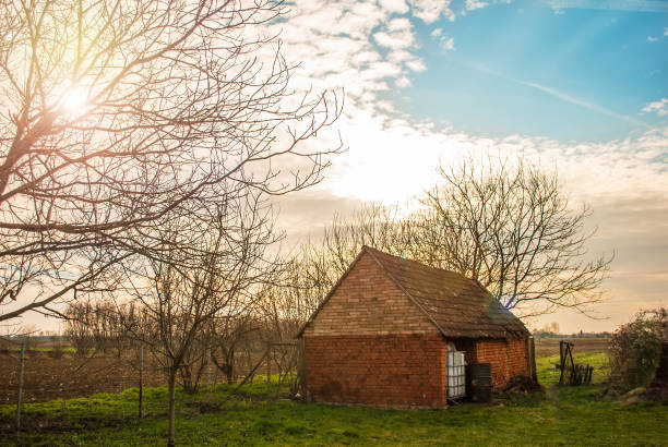 istock Rural facility for storage in the country 925865376